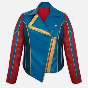 Disney Ms. Marvel Simulated Leather Jacket for Women